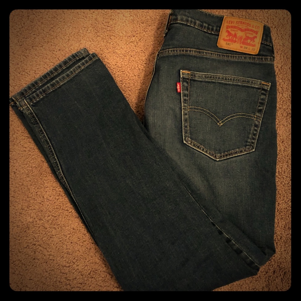 Levi’s 541 jeans!